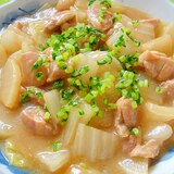 白菜と大根鶏肉のトロトロ味噌煮